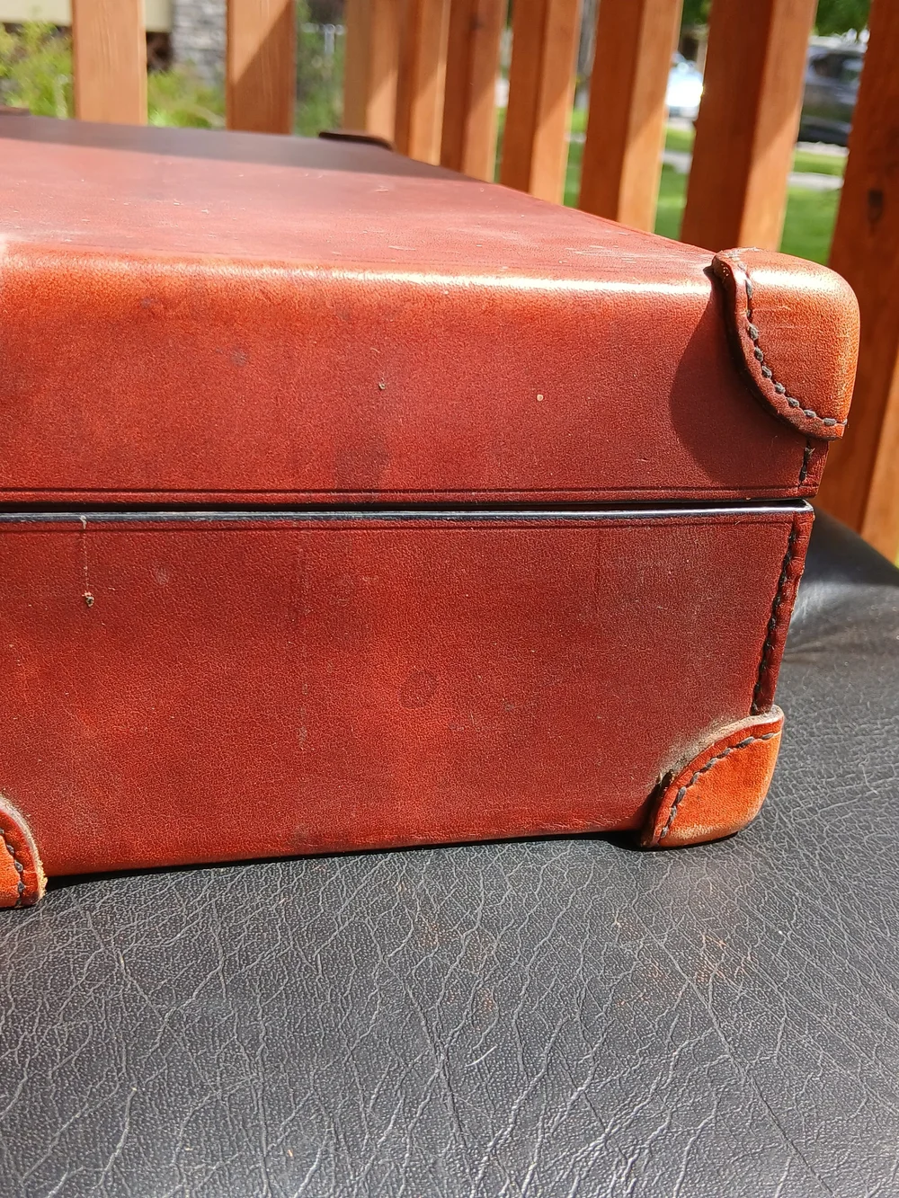 Tom Morgan Rodsmiths Rare Vintagge Fishing Reel Leather Case